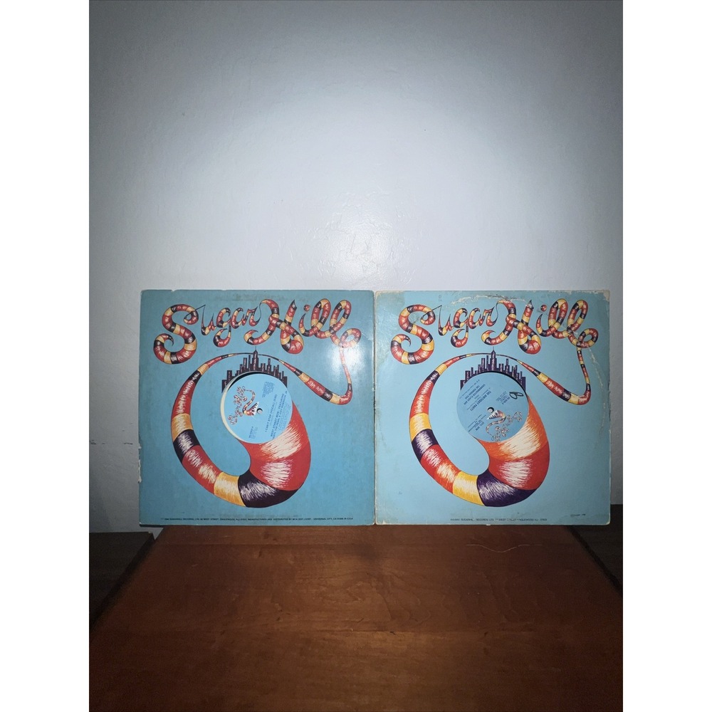 Sugarhill Gang Vinyl Lot 2 Cant Stop And The Birthday Party Vocals Instrumentals